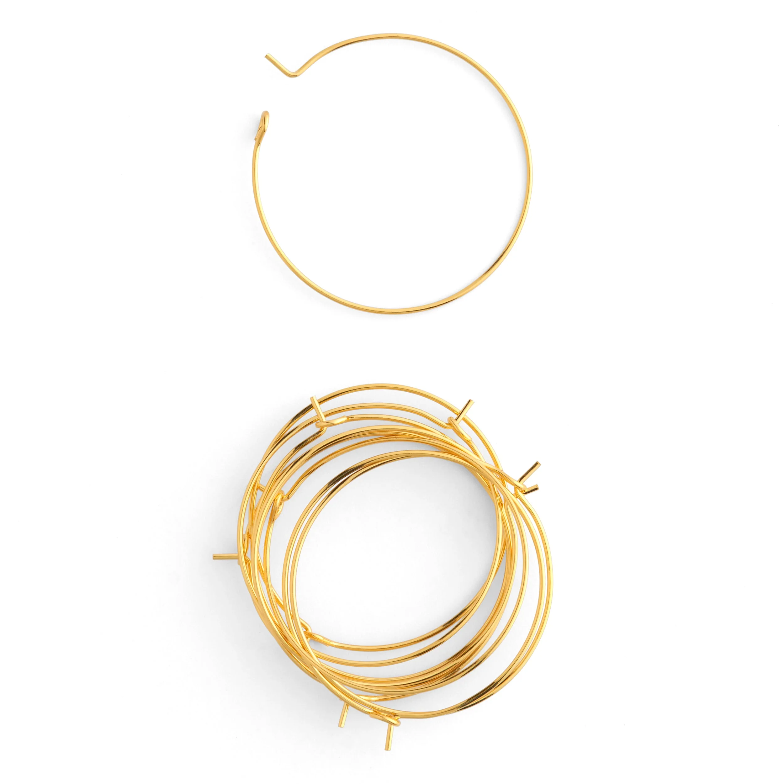 T® Earring Hoops 10 Pack - Image 3