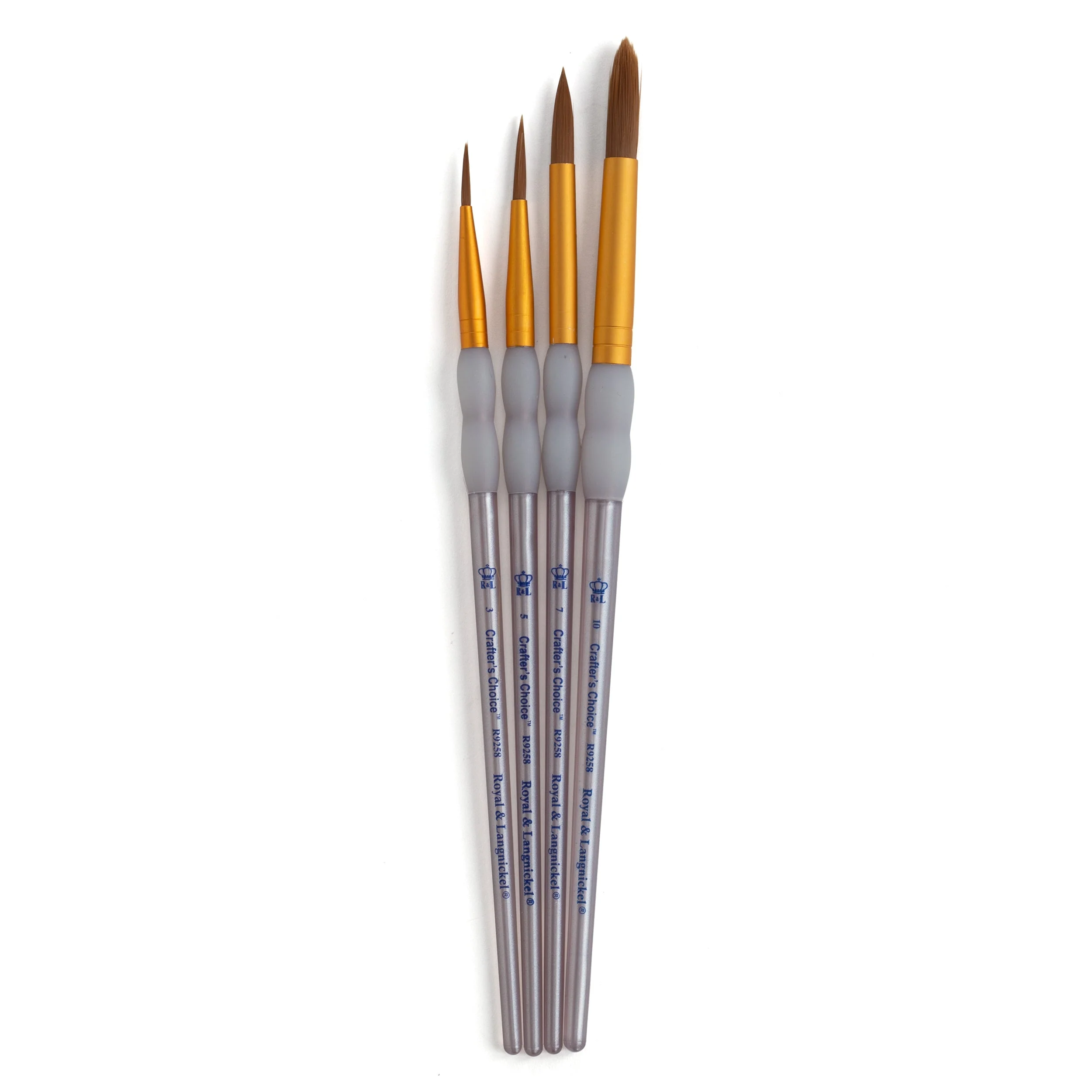 Taklon Round Paint Brush Set