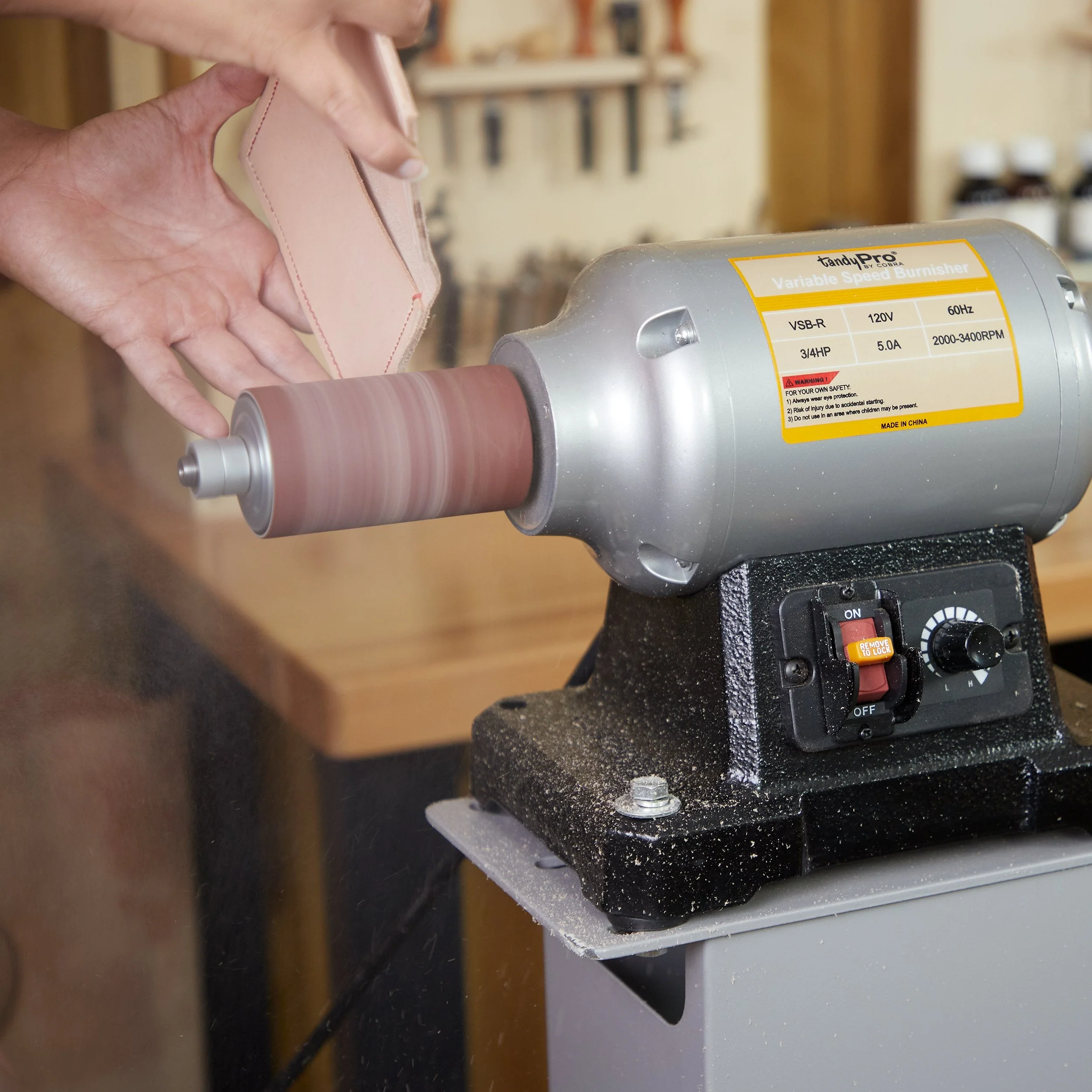 TandyPro® Burnisher Sanding Wheels