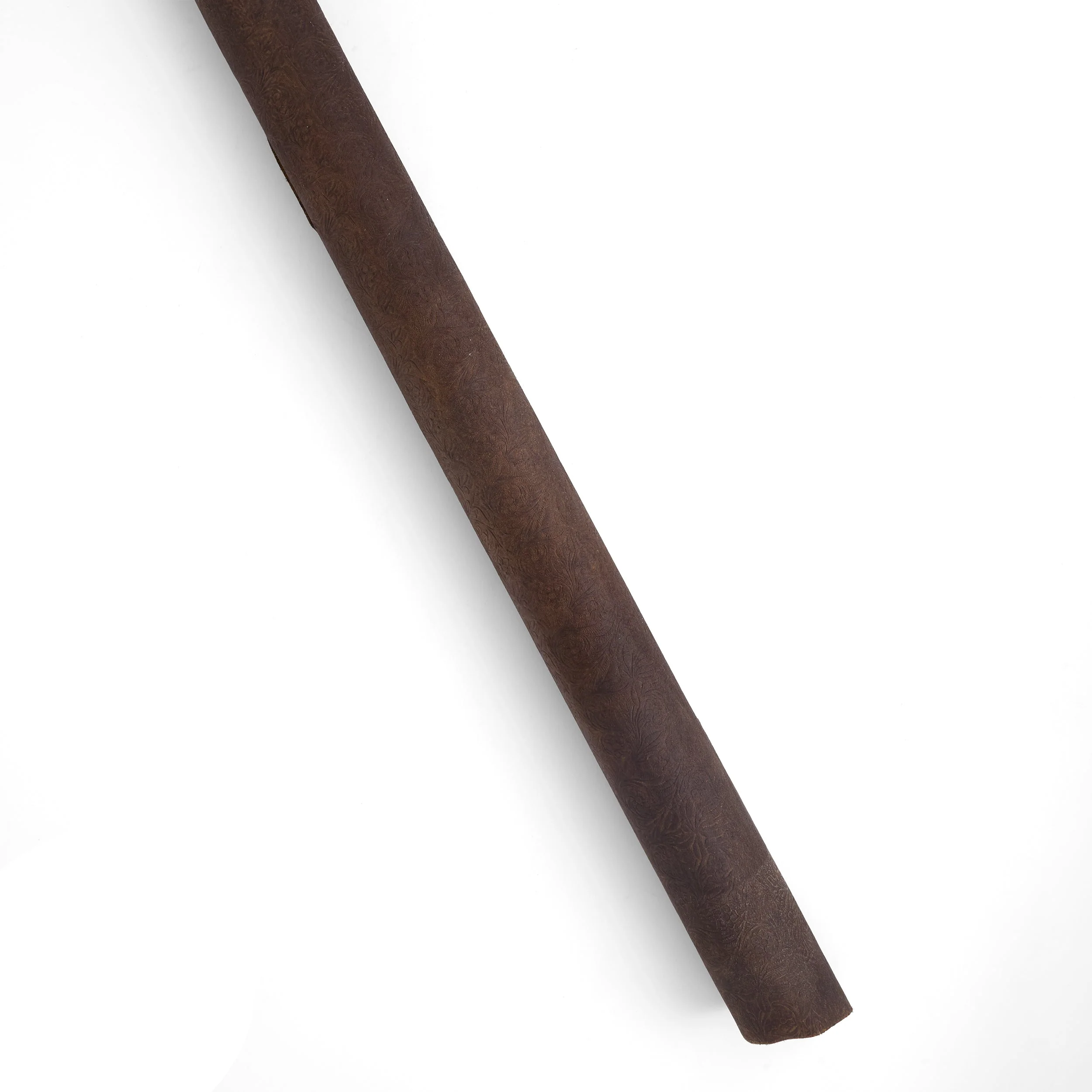Texas Embossed Utility Suede Split Brown - Image 3
