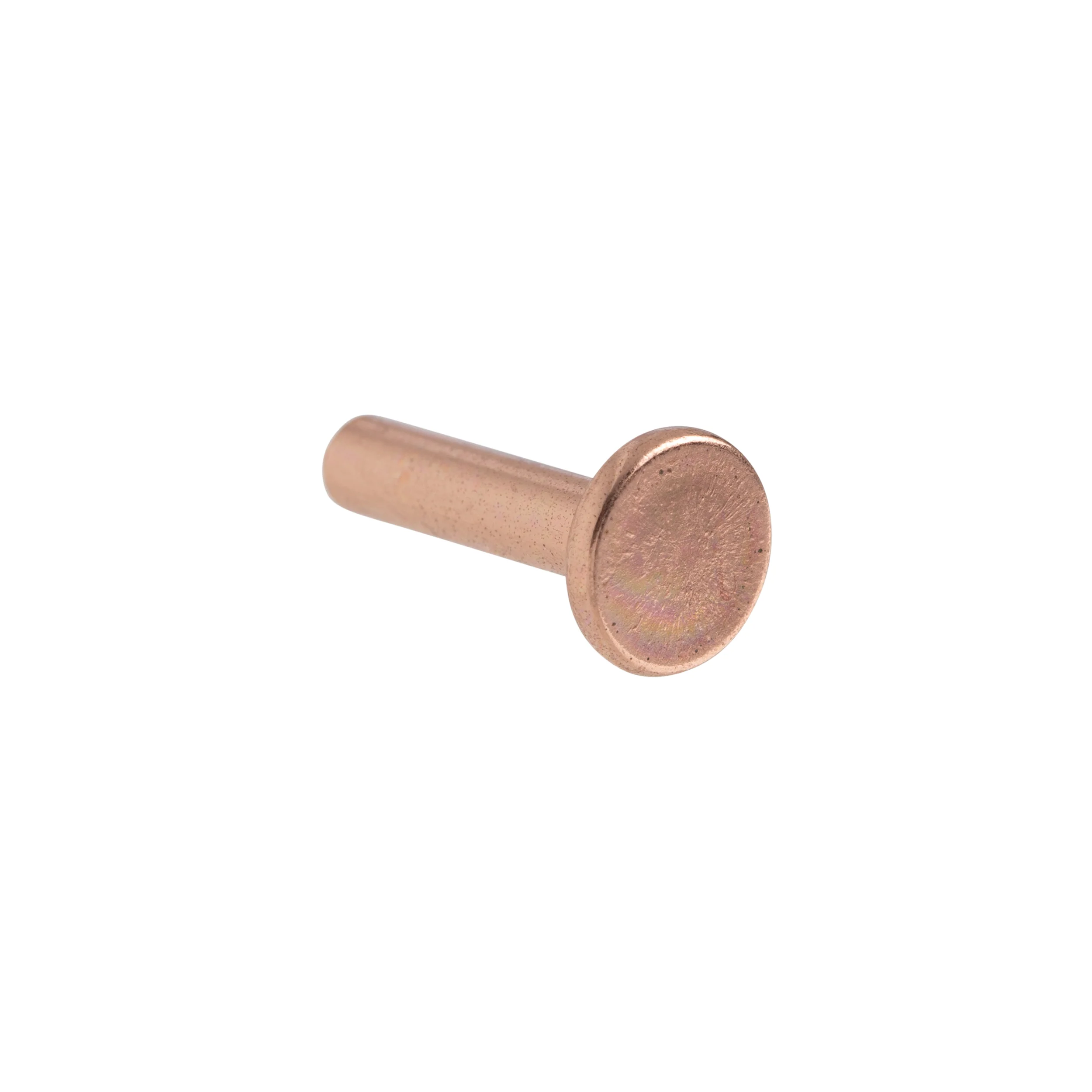 Tubular Rivets 9/16" Copper Plate 100 Pack - Image 3