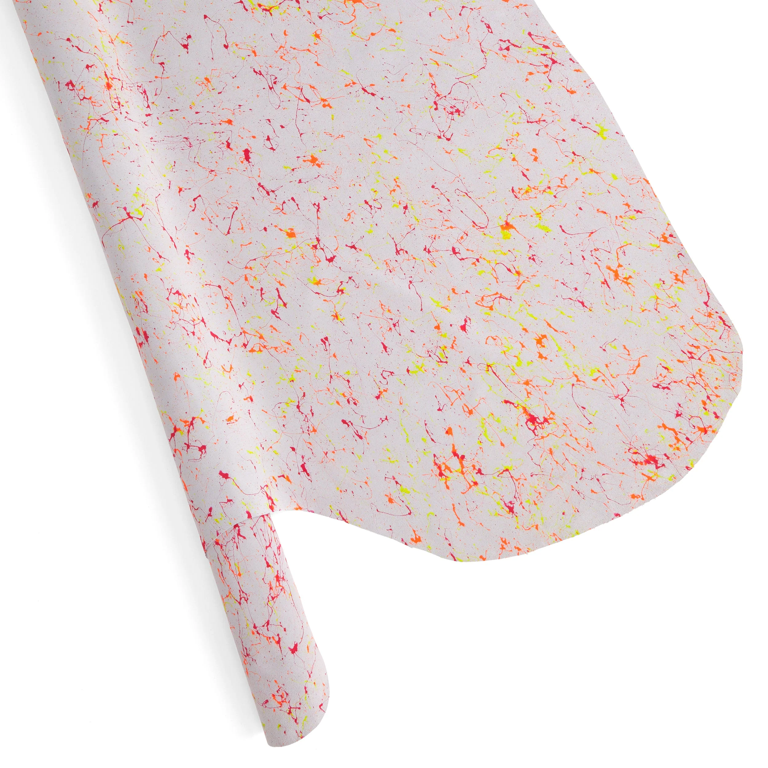 UV Reactive Splashed Suede Double Butt