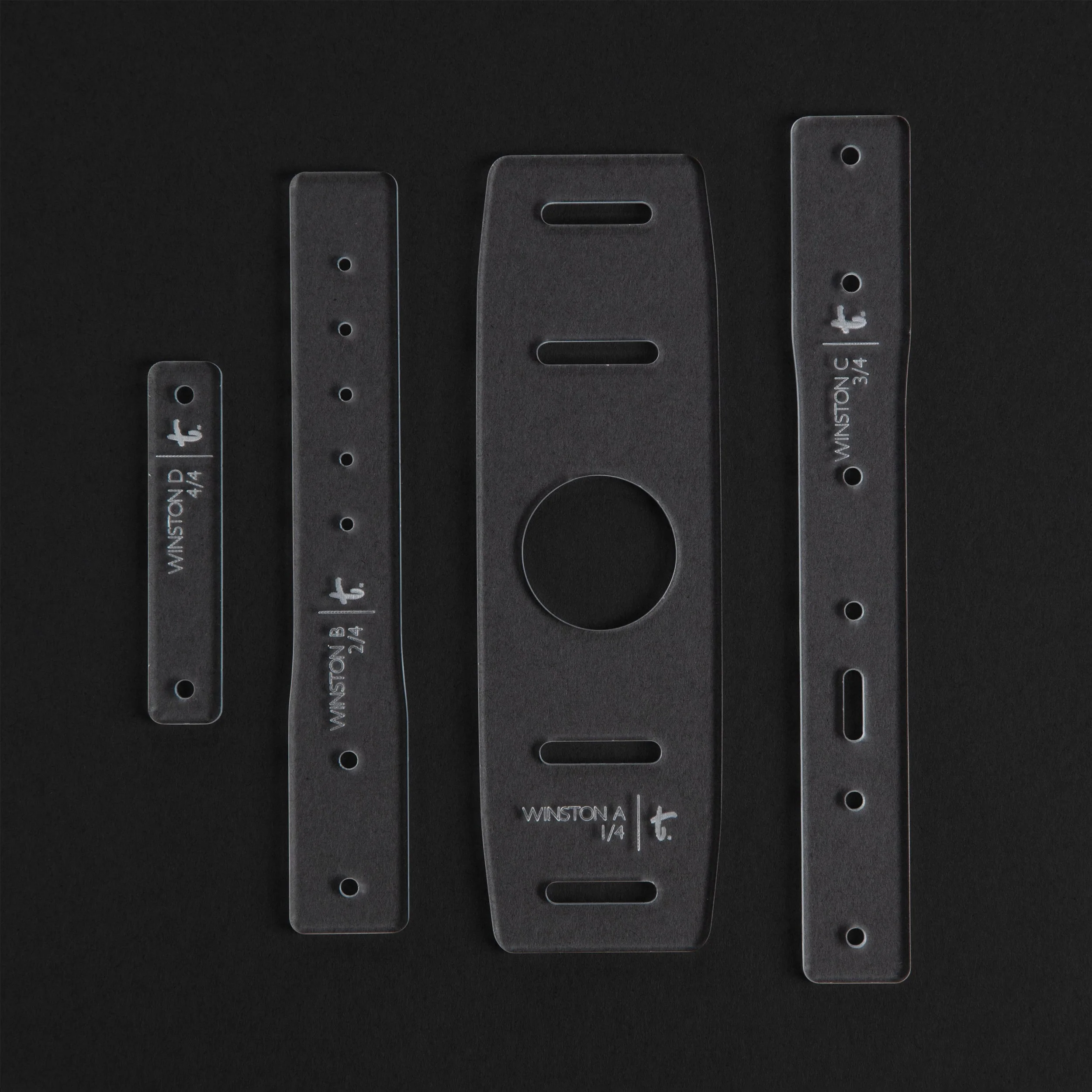 Winston Watch Band Acrylic Template