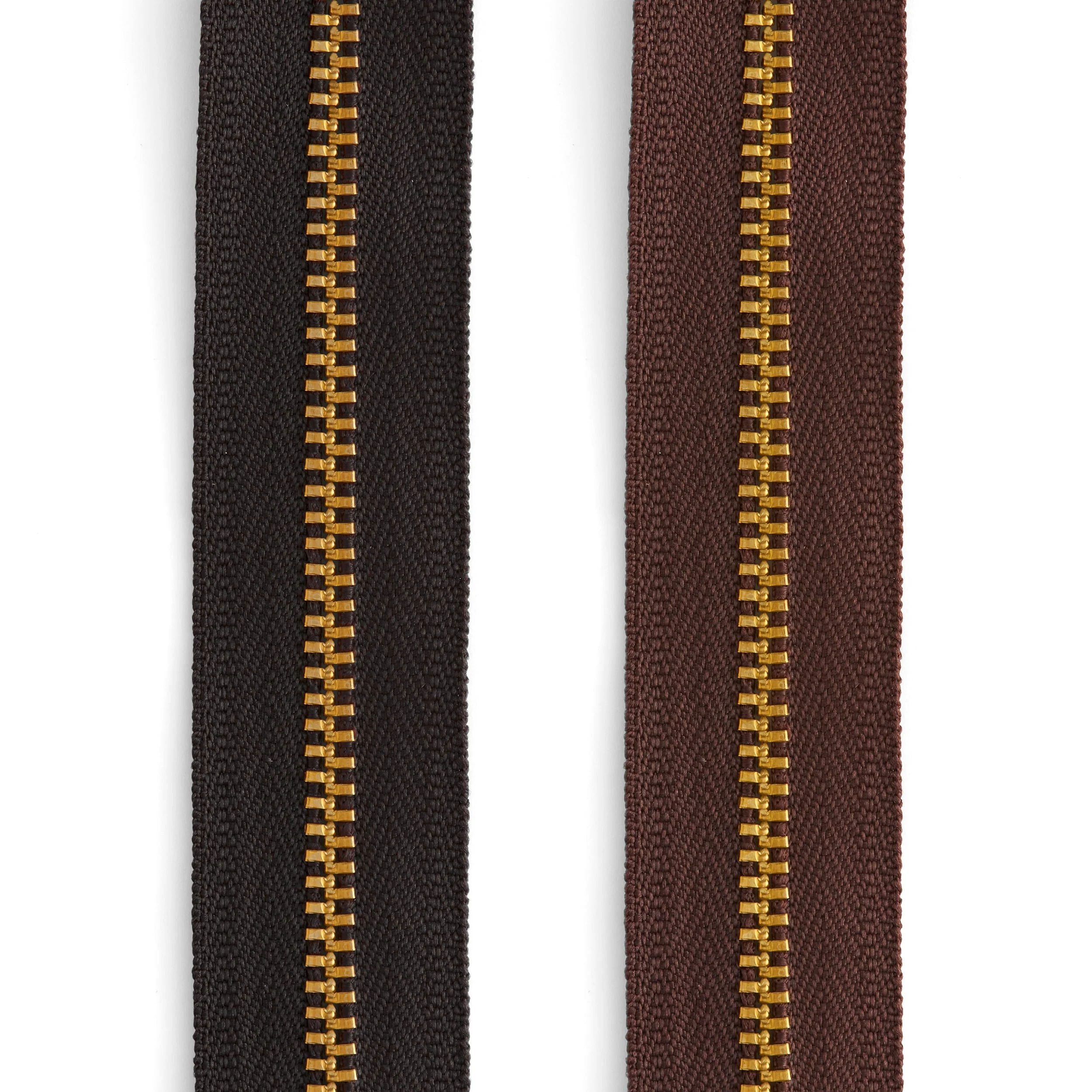 YKK #45 Brass Zipper Tape