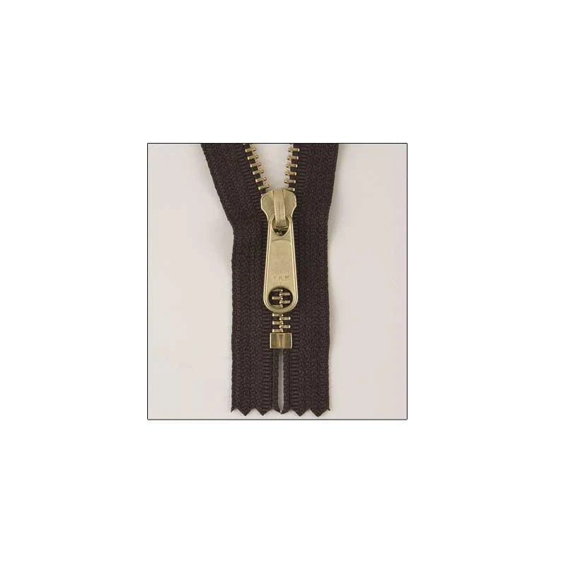YKK #5 Brass Complete Zipper - Image 10