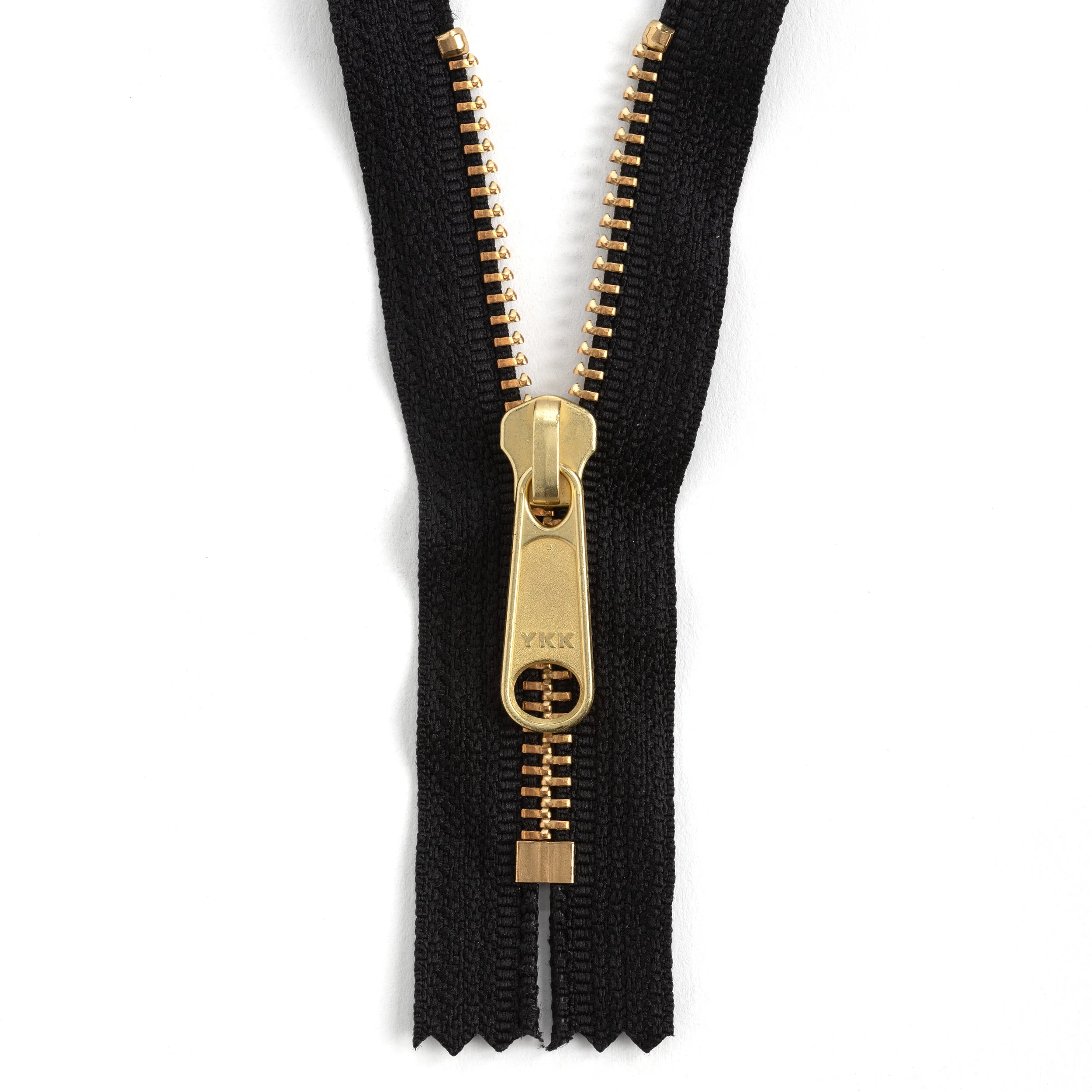 YKK #5 Brass Complete Zipper - Image 11