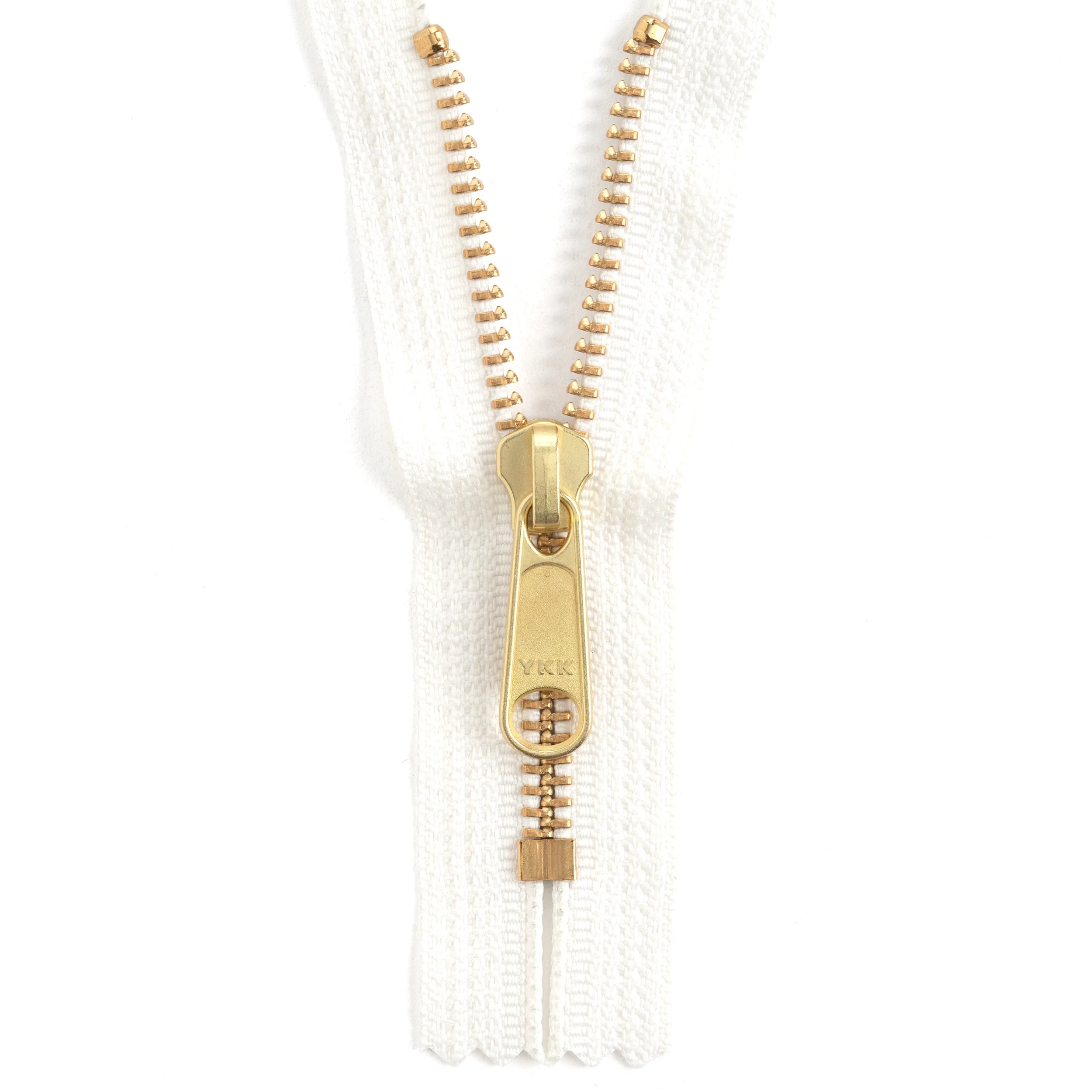 YKK #5 Brass Complete Zipper - Image 13